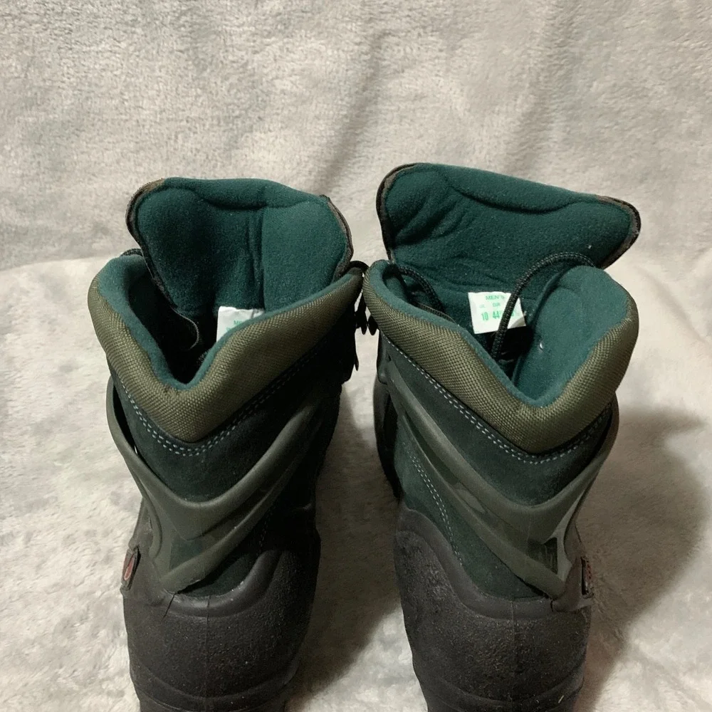Asolo‎ Globaline Meridian Mens Hiking Boots Green Suede 10.5 Vintage Gorpcore